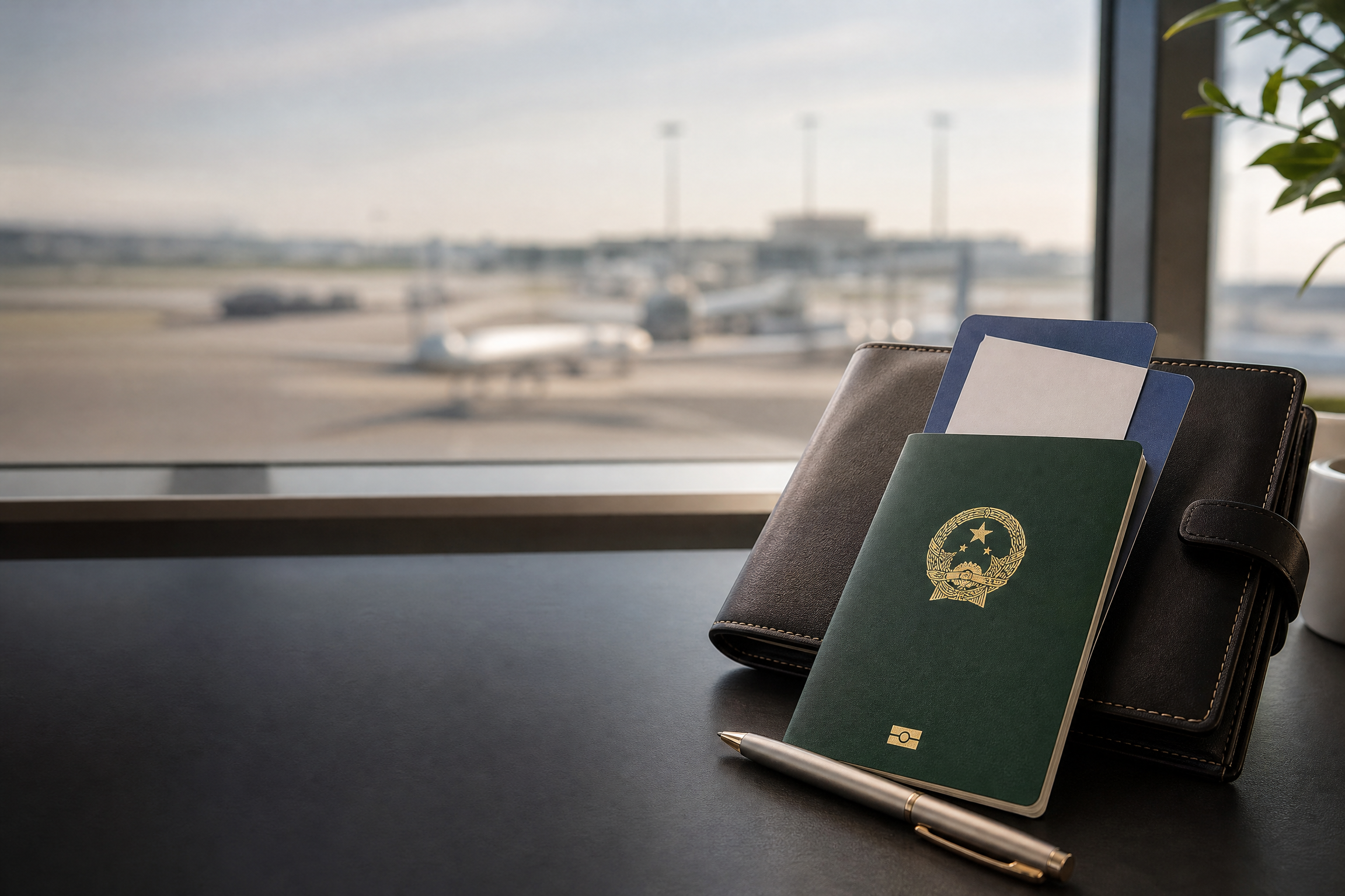 Hồ sơ hành trình và tài liệu hỗ trợ visa tại bàn tư vấn du lịch